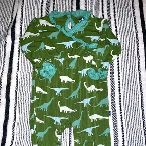 Kickee Pants Dino girl romper